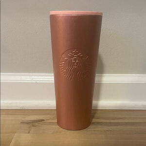 Starbucks | Metallic Rose Tumbler